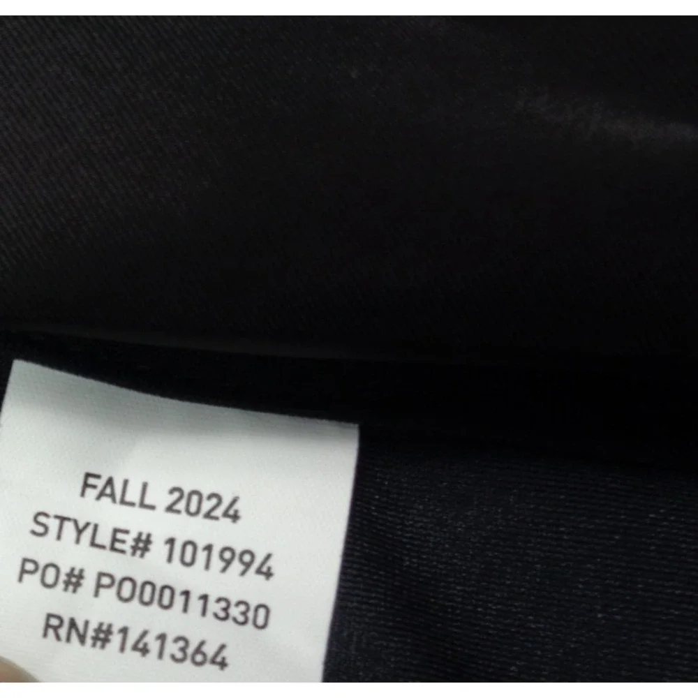 Rhone Commuter Blazer Mens 2XL Classic Fit Black Travel Sport Coat Zipper Pocket